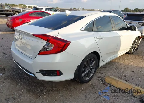 2019 Honda Civic Ex from USA, damaged, VIN JHMFC1F35KX002764